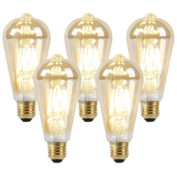 5 db-os készlet E27 LED izzók