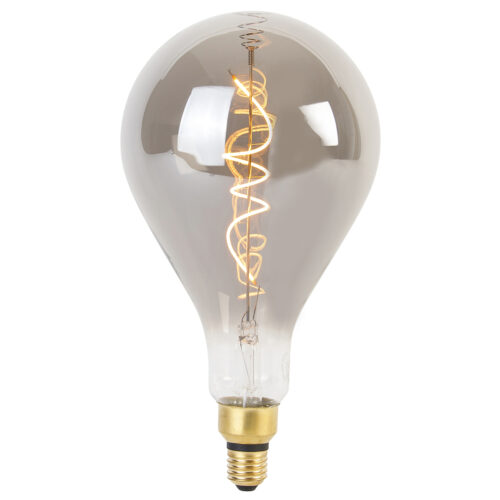 E27 Dimmelhető LED Spirál Izzószál Lámpa A165 Füst 4W 120lm 1800K