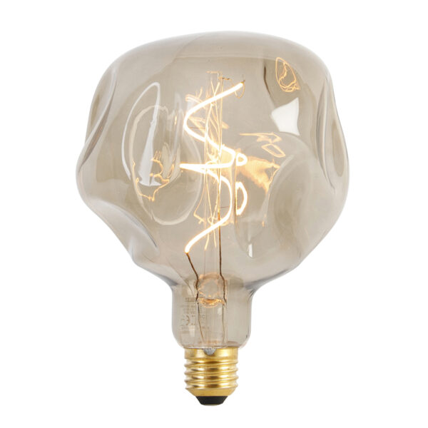E27 Dimmelhető LED izzó G125 bronz 4W 120lm 1800K