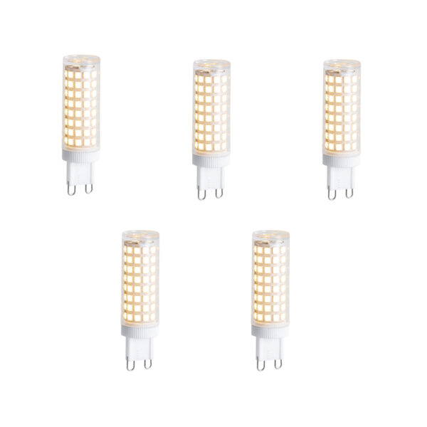 5 darabos G9 dimmelhető LED izzókészlet 5