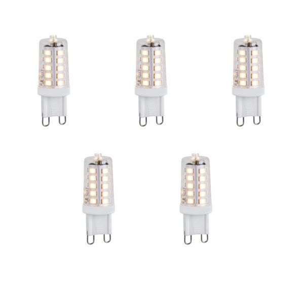 5 db G9 dimmelhető LED izzó szett 1