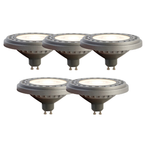 5 db GU10 LED izzó szett AR111 8W 750 lm 3000K
