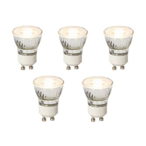 5 darabos GU10 dimmelhető LED izzókészlet 35mm 4W 200 lm 2700K