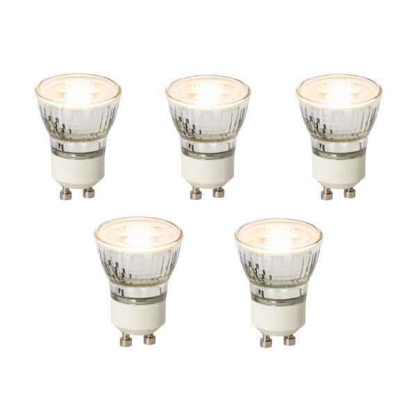5 darabos GU10 dimmelhető LED izzókészlet 35mm 4W 200 lm 2700K