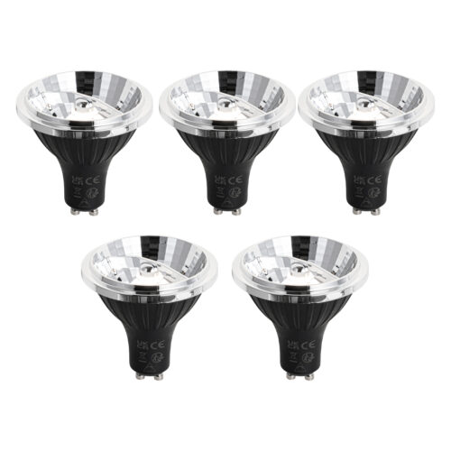 5 darabos GU10 3 lépésben dimmelhető LED izzó készlet 70mm 6.5W 600LM 4000K