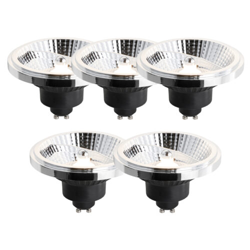 5 darabos GU10 3 lépésben dimmelhető LED izzó készlet 111mm 10.5W 770lm 3000K