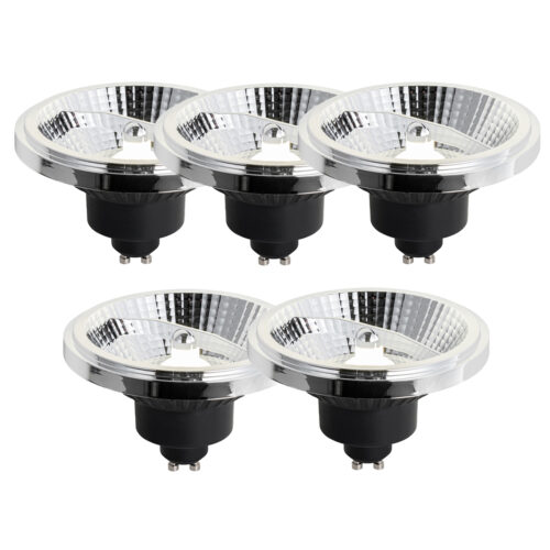 5 darabos GU10 3 lépésben dimmelhető LED izzó készlet 111mm 10.5W 770lm 4000K