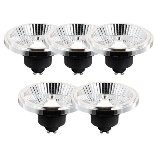5 darabos GU10 3 lépésben dimmelhető Kelvin LED lámpa készlet AR111 10W 800 lm 2700 - 3700K