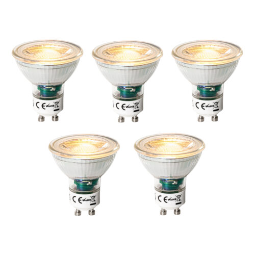 5 darabos GU10 3 lépésben dimmelhető LED izzó készlet 6W 460 lm 2000 - 6000K