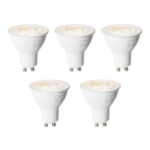 5 darabos GU10 dimmelhető LED izzókészlet 6W 450 lm 3000K