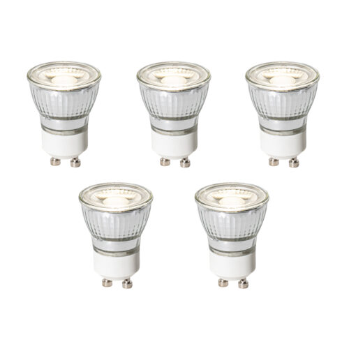 5 darabos GU10 dimmelhető LED izzó készlet 35mm 4W 230 lm 4000K