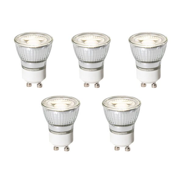 5 darabos GU10 dimmelhető LED izzó készlet 35mm 4W 230 lm 4000K