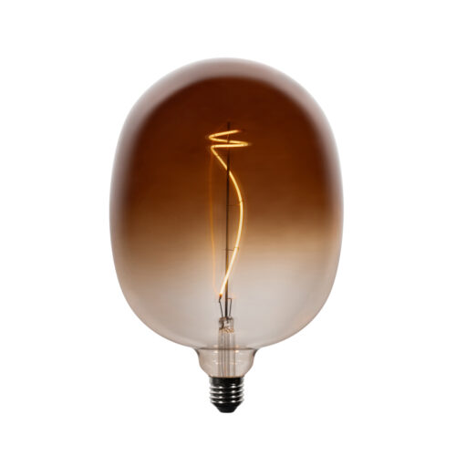 5 darabos E27 dimmelhető LED izzókészlet G170 barna 4