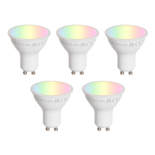 5 darabos GU10 50 mm-es LED izzókészlet