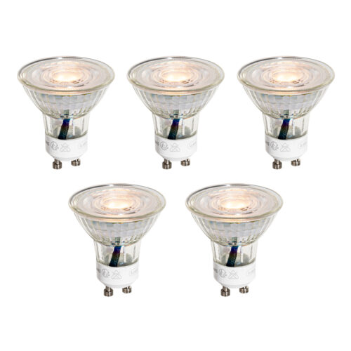 5 darabos GU10 50 mm-es LED izzókészlet