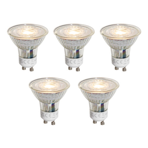 5 darabos GU10 50 mm-es dimmelhető LED izzókészlet