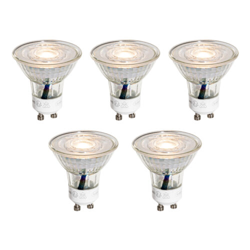 5 darabos GU10 50 mm-es LED izzókészlet