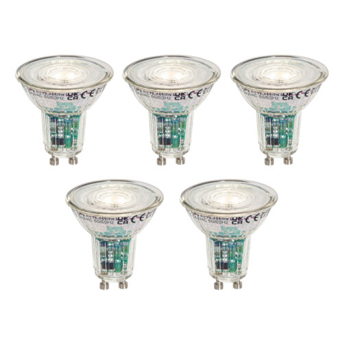 5 darabos intelligens GU10 50 mm-es LED izzókészlet