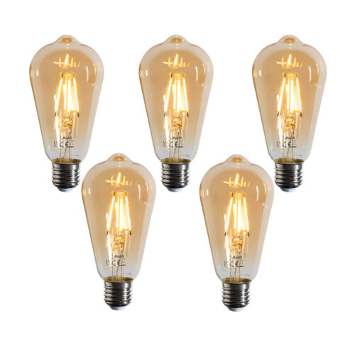 5 darabos E27 dimmelhető LED izzókészlet