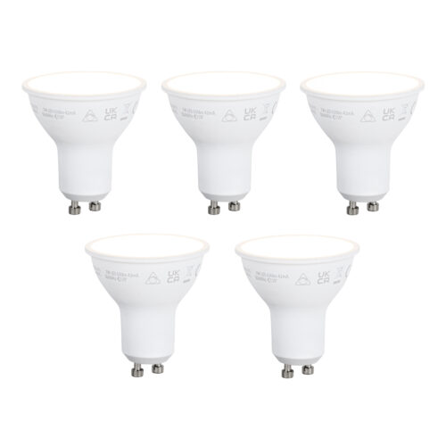 5 darabos Smart GU10 50 mm-es dimmelhető LED izzókészlet