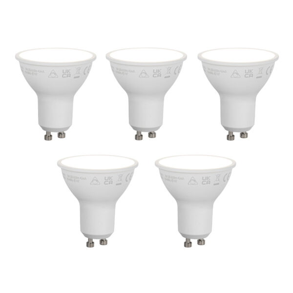 5 darabos Smart GU10 50mm-es dimmelhető LED izzókészlet