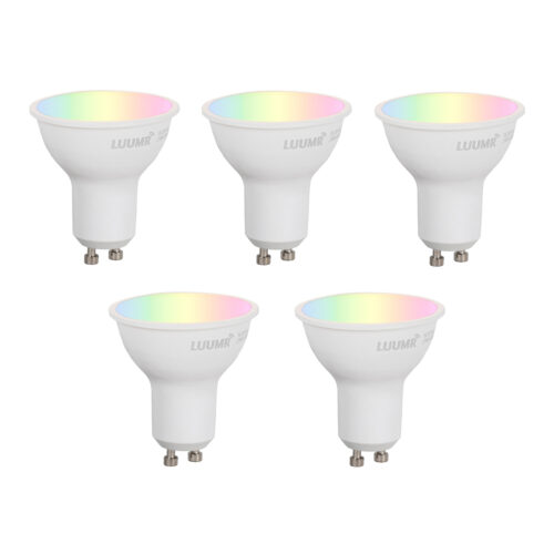 5 darabos Smart GU10 50mm-es dimmelhető LED izzókészlet