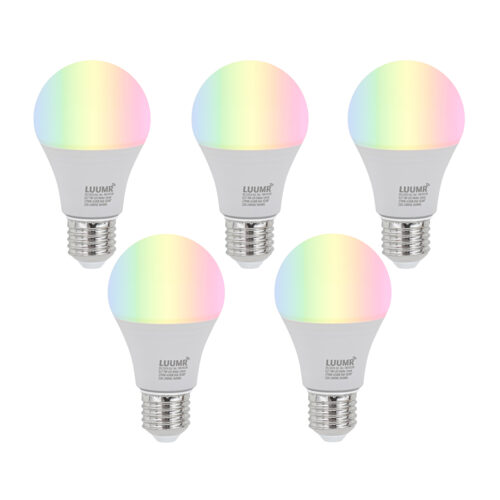 5 db E27 Dimmelhető LED Izzók A60 Opál 9W 806lm 2700-6500K