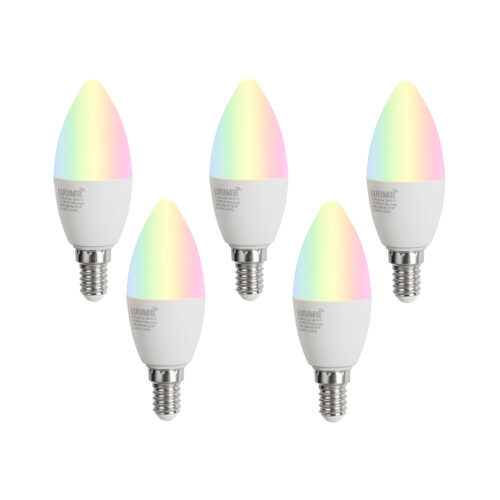 5 darabos E14 dimmelhető LED izzókészlet C37 Opál 4