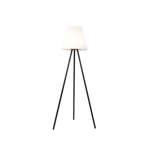 Modern kültéri állólámpa fekete IP44 LED-del