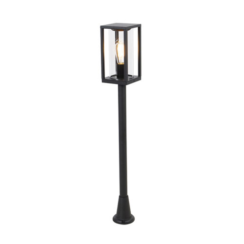 Ipari kültéri állólámpa fekete 100 cm IP44 - Charlois