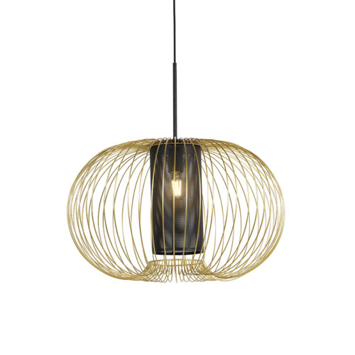 Design lógólámpa arany fekete színben 60 cm - Marnie