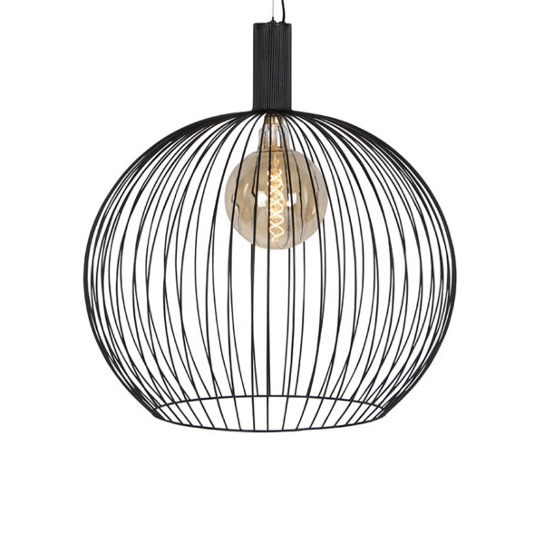 Design lógólámpa kerek fekete 70 cm - Dos