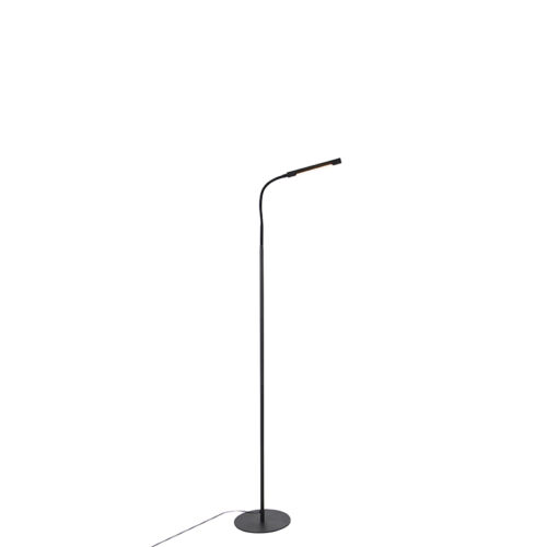 Design állólámpa fekete