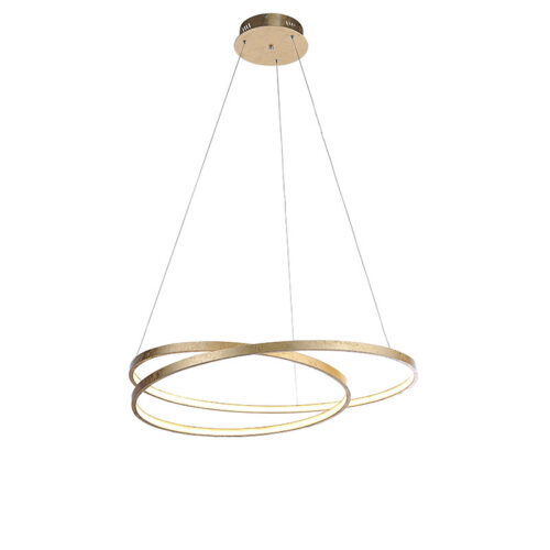 Design lógólámpa arany 72 cm beépített LED-del