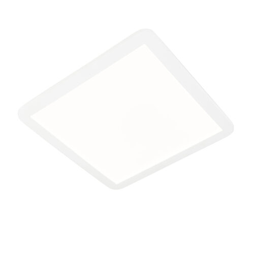 Mennyezeti lámpa fehér 40 cm négyzet alakú