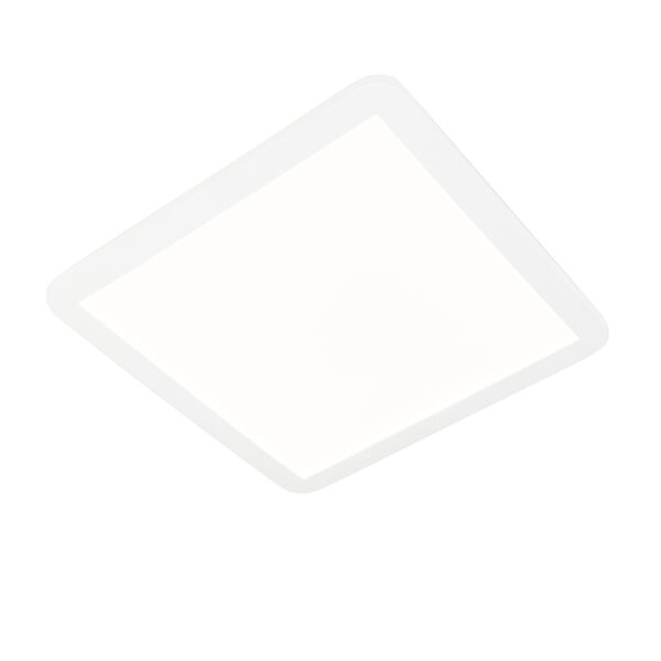 Mennyezeti lámpa fehér 40 cm négyzet alakú