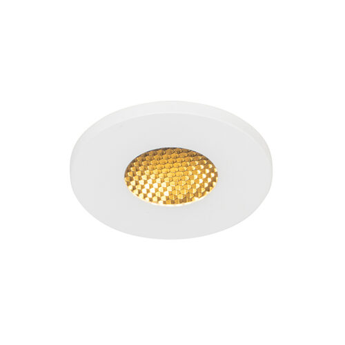 Modern fürdőszobai beépíthető spotlámpa fehér IP54 - Shed Honey