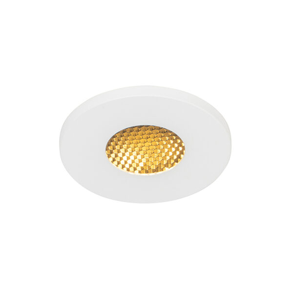 Modern fürdőszobai beépíthető spotlámpa fehér IP54 - Shed Honey