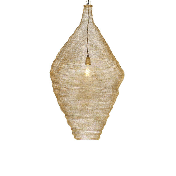 Keleti függőlámpa arany 60 cm - Nidum L