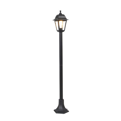 Klasszikus lámpa fekete 122 cm IP44 - Capital