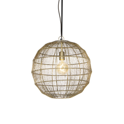Modern függőlámpa sárgarézből 42 cm - Bolti