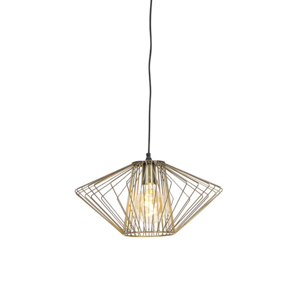 Design lógólámpa sárgarézből - Stiel