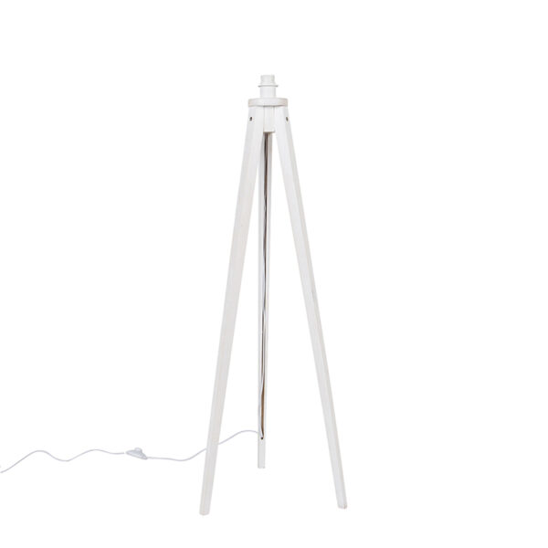 Rusztikus állólámpa állvány fehér - Tripod Classic