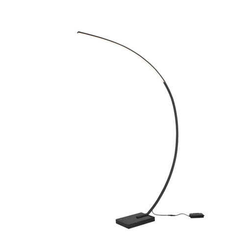 Design állólámpa fekete