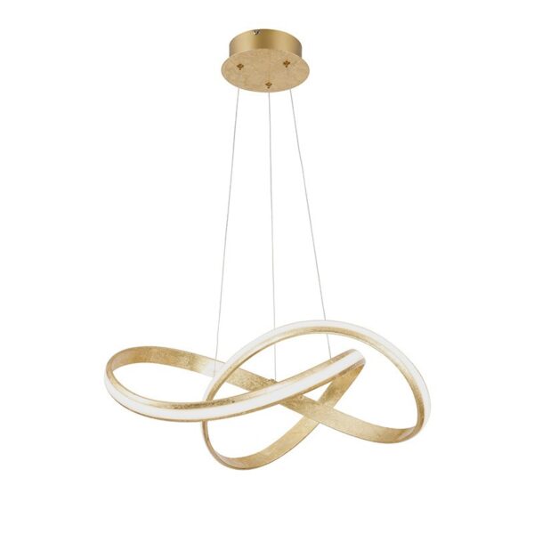 Design lógólámpa arany LED-del 60 cm - Belinda