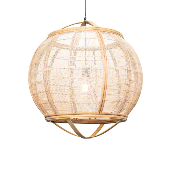 Okos függőlámpa barna 58 cm Wifi G95-tel - Pascal