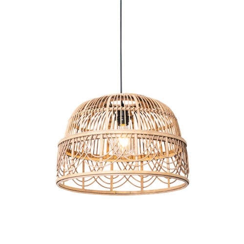 Keleti függőlámpa rattanból 49 cm - Michelle