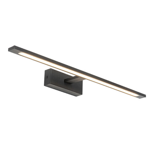 Modern fali lámpa fekete 62 cm LED-del IP44 - Jerre