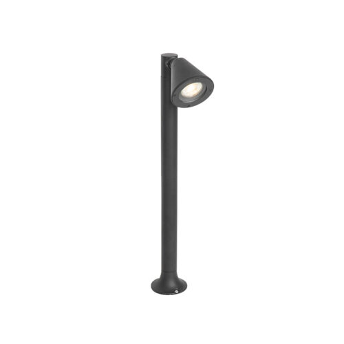 Modern kültéri oszloplámpa fekete 60 cm IP44 állítható - Ciara