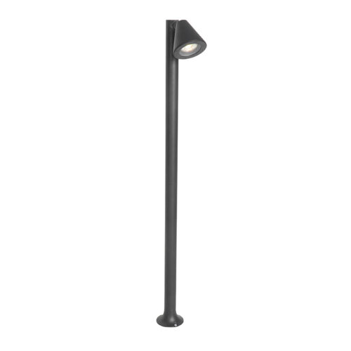 Modern kültéri oszloplámpa fekete 100 cm IP44 állítható - Ciara